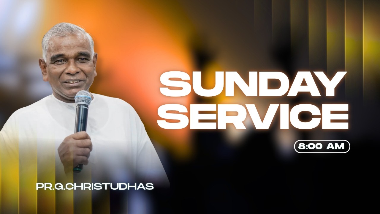 SUNDAY SERVICE (25-10-2026)​​ | PR. G.CHRISTUDHAS | FGPC YELAHANKA