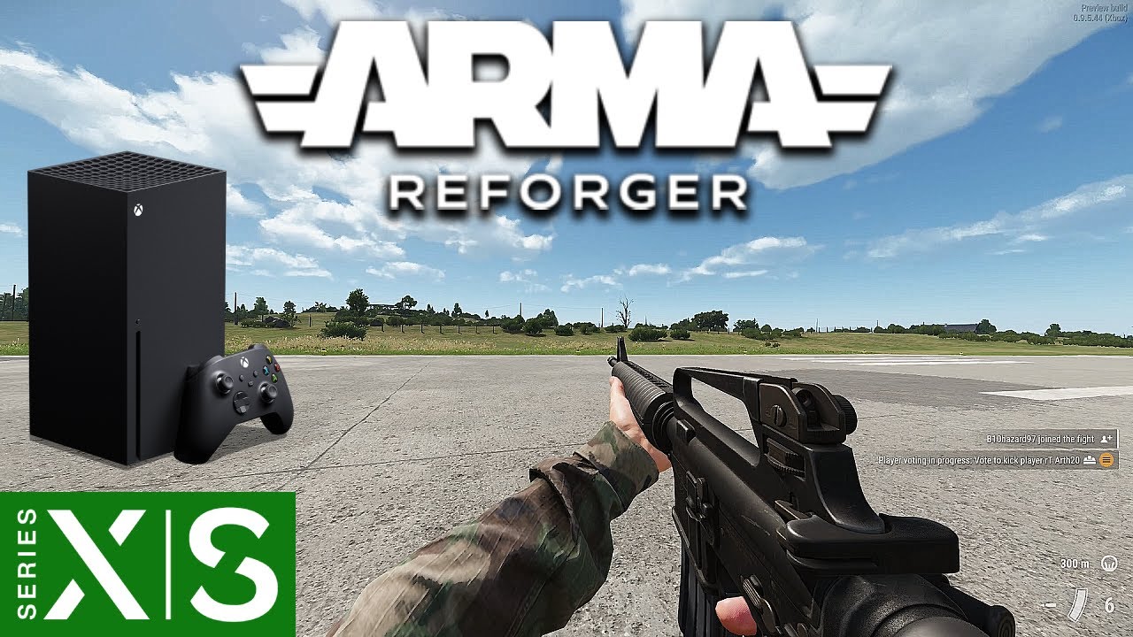 Arma Reforger Looks AMAZING on Xbox Series X