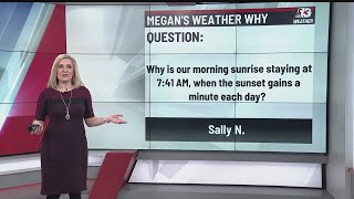 Weather Why Uneven Changes In Sunrisesunset Times