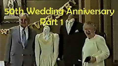 1994 50th Wedding Anniversary Initial Reception