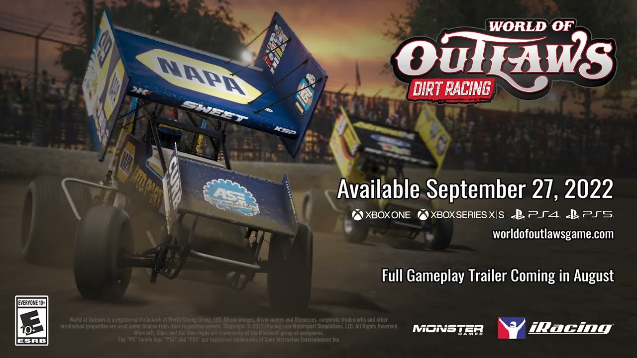 First World of Outlaws Dirt Racing trailer and release date revealed Traxion
