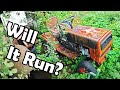 ABANDONED LAWN TRACTOR - Will it Run?