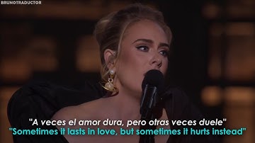 Thumbnail of Adele - Someone Like You // Lyrics + Español // One Night Only