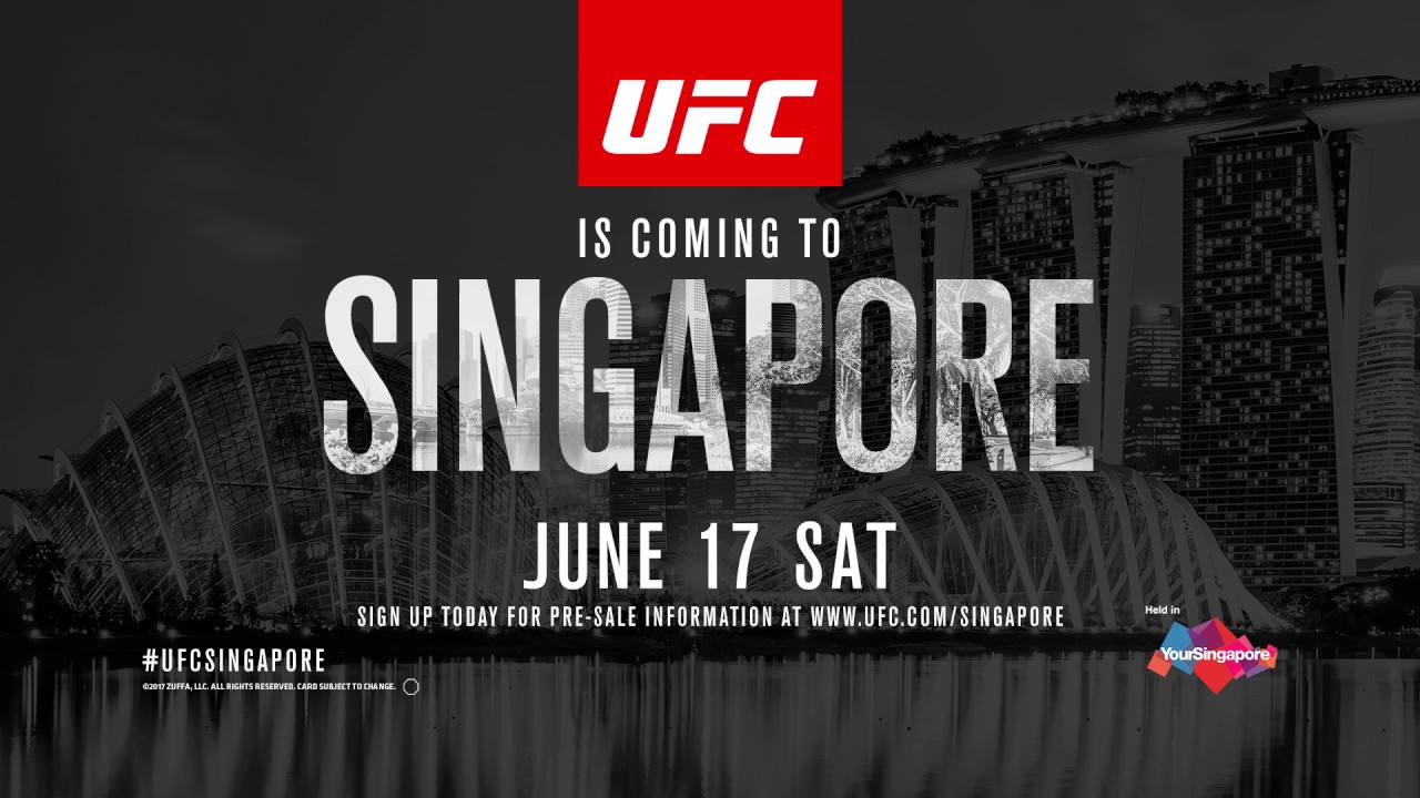 UFC Singapore - June 17 Sat