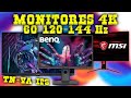 Top 8 Los mejores monitores 4K 🔥 (económicos, avanzados, diseño, gaming, y para PS5 / XBOX Series)