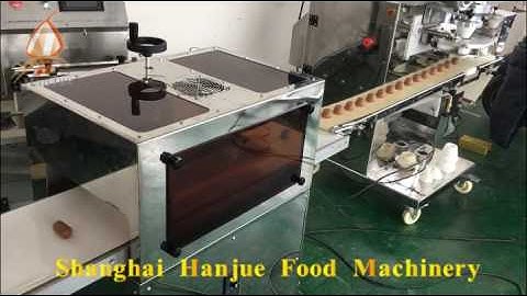 Hanjue Automatic encrusting machine+Rolling machine for Croquetas/Croquette