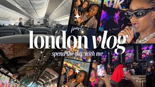 Travel to London with Me! Solo Trip | Part 1: Spring Break Prep | Lost &amp; Stranded | Ayra Starr?!