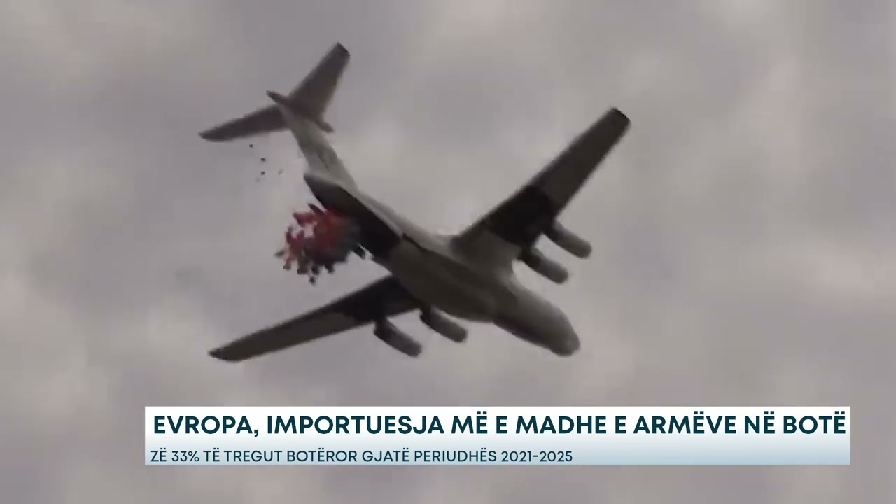 Evropa, importuesja më e madhe e armëve në botë - Zë 33% të tregut botëror gjatë periudhës 2021-2025