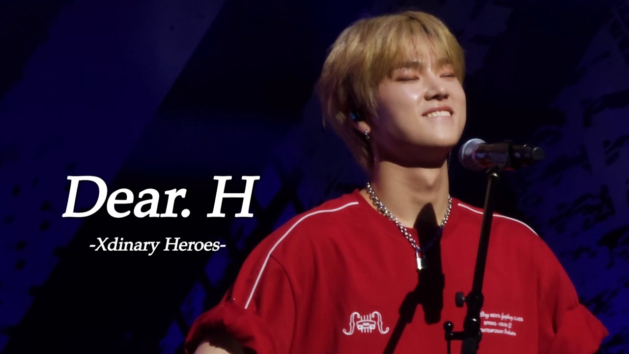 [4K] Dear. H - XdinaryHeroes(정수 직캠) | 240308 BTB in Taipei - YouTube