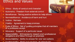 Ethics and Values   Objective 31   VO