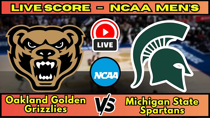 🔴 Oakland Golden Grizzlies vs Michigan State Spartans | NCAA Men’s Basketball | Live Score  Dec 20