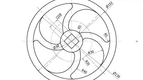 T-Flex CAD 15 2D - Exercise 27