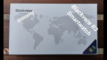 Blackview R3 Smart Watch Unboxing