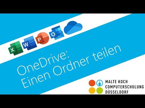 OneDrive: Ordner teilen