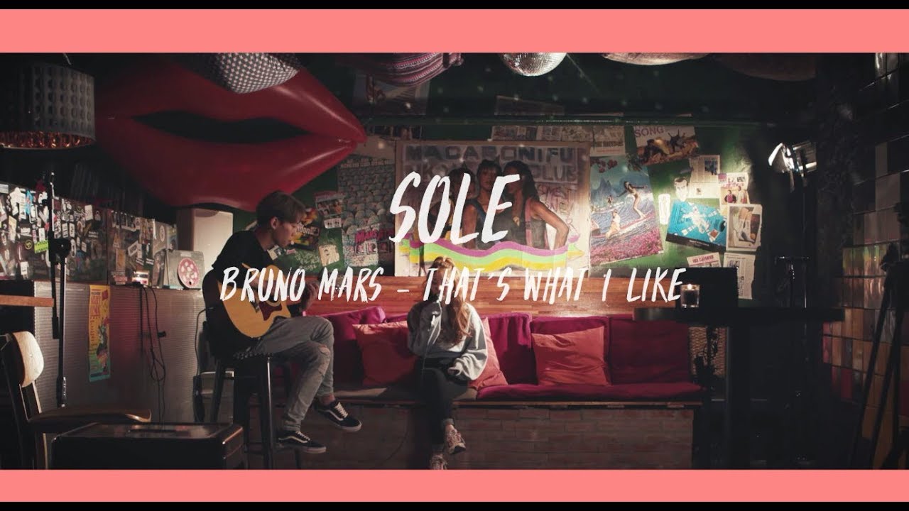 Cover Sole 쏠 That S What I Like Bruno Mars Cover Youtube