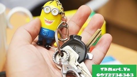 Móc Khóa Minion || Móc Chìa Khóa Minion có Đèn Led Phát Sáng - TBmart.Vn