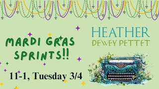 Productivity Stream on Mardi Gras! II Heart Breathings
#coworking #sprints
Happy March! And happy Mardi Gras to those who celebrate. Laissez les Bons Temps Rouler!! (Let the good times roll!!)
These sprints are hosted on behalf of the Heart Breathings Writing Community group on Facebook. All group rules apply in this space. No polarizing topics, please. Im muted while sprinting.
Want to join this fabulous group of creatives? Click the link below and answer the membership questions:
https://www.facebook.com/groups/hbwordsprints
You can find links to other sprints and view our full sprint schedule on the Heart Breathings
website:
https://heartbreathings.com/heart-breathings-writing-community/
The Google calendar itself:
https://calendar.google.com/calendar/u/0/embed?src=sarra@heartbreathings.com&ctz=America/New_York
If you want to sign up for Sarra Cannons amazing courses, here are my affiliate links:
Publish and Thrive:
https://heartbreathings.teachable.com...
HB90 Bootcamp:
https://heartbreathings.teachable.com...
The Thriving Author Course Bundle:
https://heartbreathings.teachable.com...
*******************************************************************************
More Sprints:
https://tinyurl.com/Authortube
*******************************************************************************
My news and links:
**I am only sprinting for Heart Breathings on Tuesdays for a while... more news on this coming soon!!
https://linktr.ee/heatherdeweypettet
If you are interested in my editing services, please reach out via DM to get started!
In my Linktree is my Substack, where I posted last month about manuscript formatting, a post in two parts. So far in February, I posted Your Loves and Hates as You Revise your Writing, and Self Love and Self Care as a Creative.
As usual, I will be speaking at Necronomicon Tampa, during the last weekend of September!
Tickets are now available at: https://necrofl.org/pages/memberships
Want to create live streams like this? Check out StreamYard (affiliate link): https://streamyard.com/pal/d/5845423139848192
Want to create live streams like this? Check out StreamYard: https://streamyard.com/pal/d/5845423139848192 Productivity Stream on Mardi Gras! II Heart Breathings