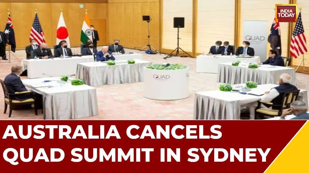 Australia Cancels Quad Summit In Sydney After Biden Postpones Trip