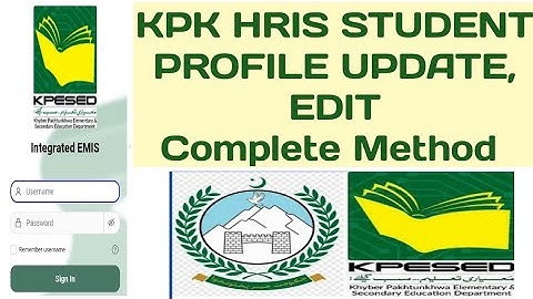 How to update student profile on HRIS | HRIS registration full method | HRIS Profile Update