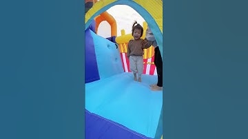 Planning a Birthday Bash? The Inflatable Castle Bounce House is a Game-Changer!  #cutebaby #babycare