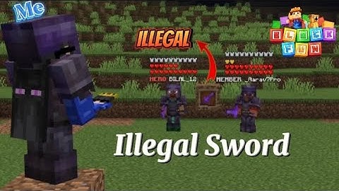How I Obtain This illegal Sword In Blockfun !! #darkjokeryt #edit #minecraft #blockfun #whoap