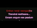 Enthan nenjil neengatha karaoke with lyrics  tamil karaokes with lyrics