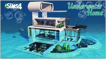 Sims 4 UNDERWATER Mansion [No CC] - Sims 4 Speed Build [Kate Emerald]