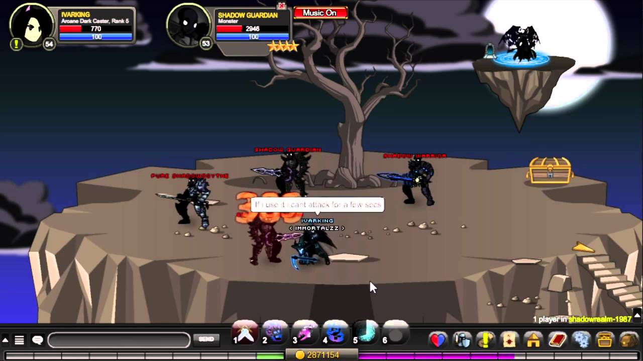 AQW Arcane Dark Caster Class Review