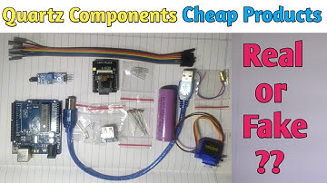 Cheapest Electronic Components Unboxing & Review | Quartz Components