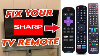 How To Fix Your Sharp TV Remote Control That is Not Working screenshot 1