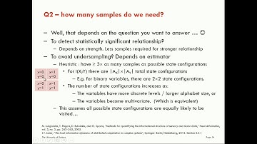 Statistical Significance and Undersampling - Part 3 - How Many Samples / Dimensions?