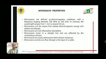 Introduction to Microwave Engineering