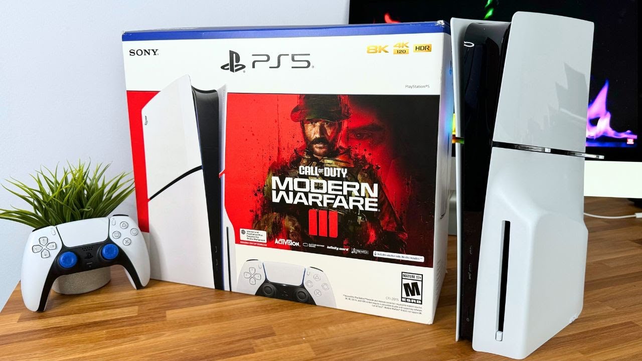 Wann Wird Die Ps5 Wieder Verfügbar Sein (ASMR) UNBOXING PS5 Slim + Accesories + LG Oled C2/C3 Modern Warfare 3
