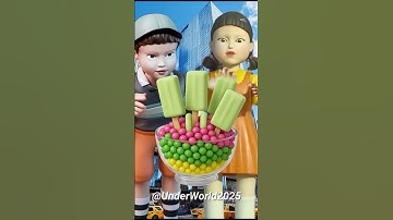 Squid Game AI Korean Ice Cream ASMR #squidgame #squidgame2 #ai #asmr