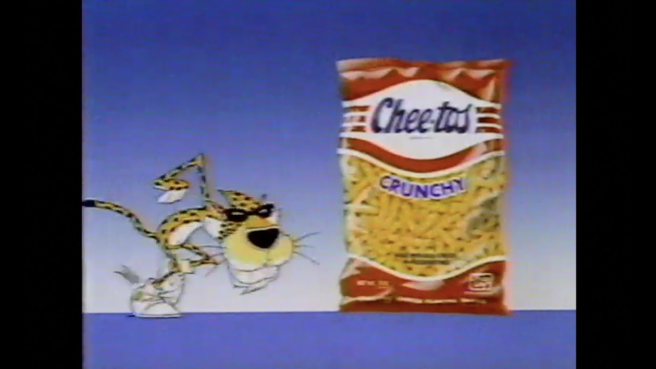 Chester Cheetah Cheetos Commercial (1990) (VHS Rip) YouTube