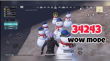 Adventure Wow Mode Code 34243 | Journey Through The West 1 | Bgmi wow mode | Pubgmobile wow mode