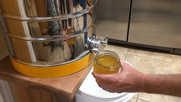 Our First Time Extracting Honey