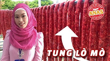Tung Lò Mò đặc sản người Chăm An Giang | Xem cách làm Tung Lò Mò của cơ sở Anas