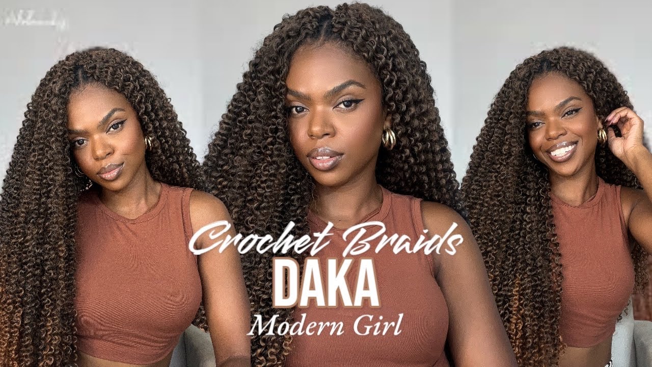 Cabelo DAKA Modern Girl (crochet braids) cabelo orgânico | Deborah Fernanda