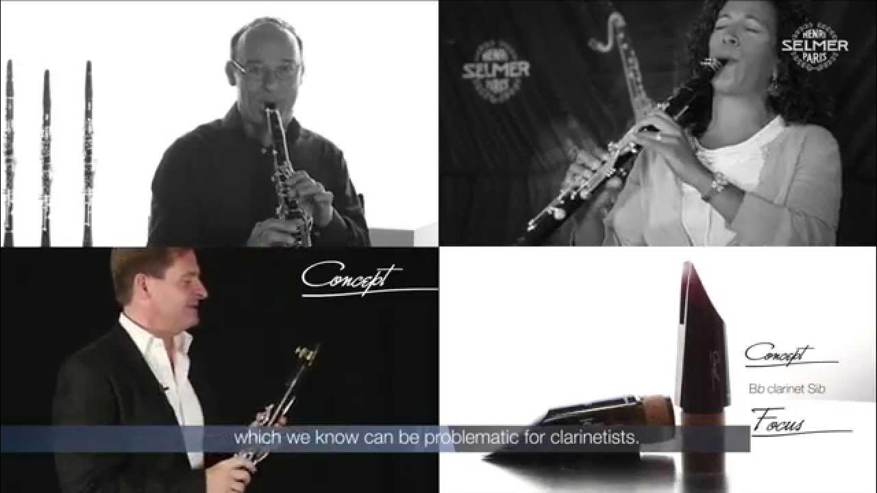 Focus & Concept Bb Sib mouthpieces Henri SELMER Paris