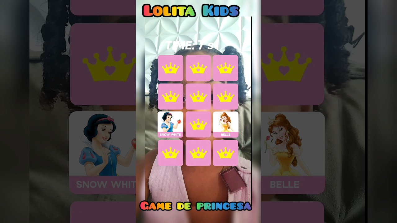 Latinha Jogo da Memória Princesas - Disney - Doce Malu