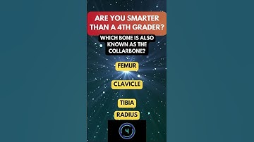 Biology question: Are you smarter than 4th grader? #trivia #knowledge #quiz
