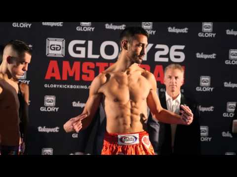 GLORY 26 Amsterdam Weigh-Ins Highlights