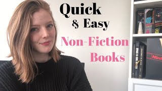 NON-FICTION BOOK RECOMMENDATIONS   // quick & easy non-fiction books you'll love!