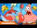 Everyone BUT SpongeBob Cooking Krabby Patties For 20 Minutes 🤔🍔 | Nickelodeon Cartoon Universe