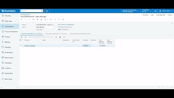 Commissions Conductor Roles - Acumatica 23R2