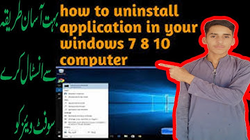 how to uninstall programe not list control panelcurrupt software games application windows 7 8 10