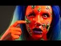 Infected neon zombie -- FX makeup tutorial