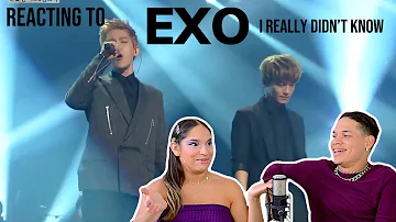 Waleska & Efra react to EXO Chen & Baekhyun - Really I Didn't Know COVER | REACTION