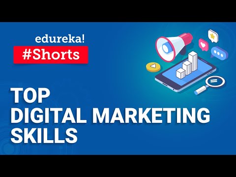 Top Digital Marketing Skills | Shorts | Edureka